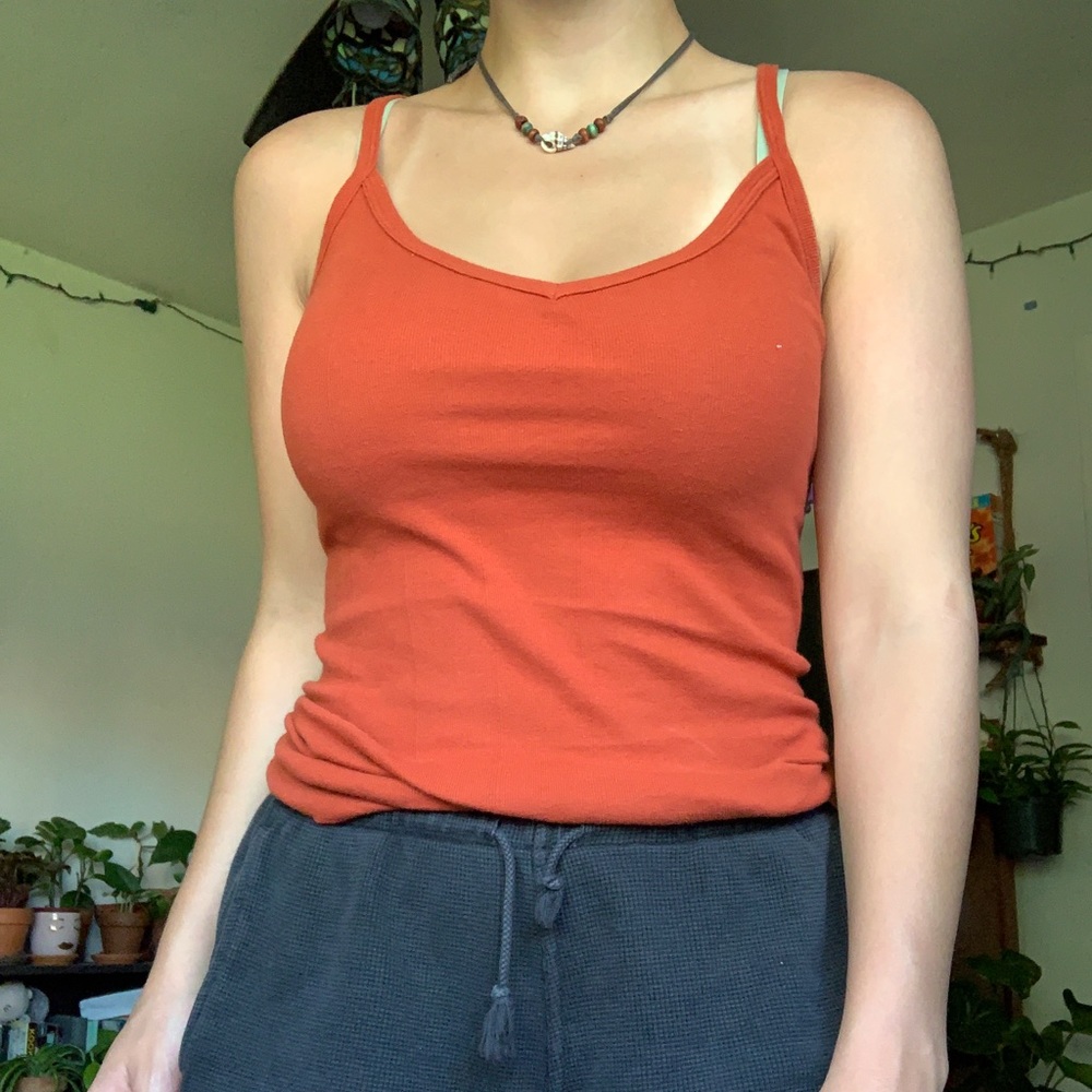 Racerback lounge tank